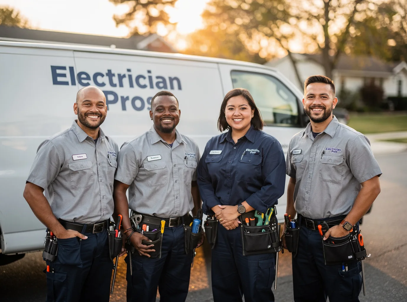 Electrician company in Coupland, TX